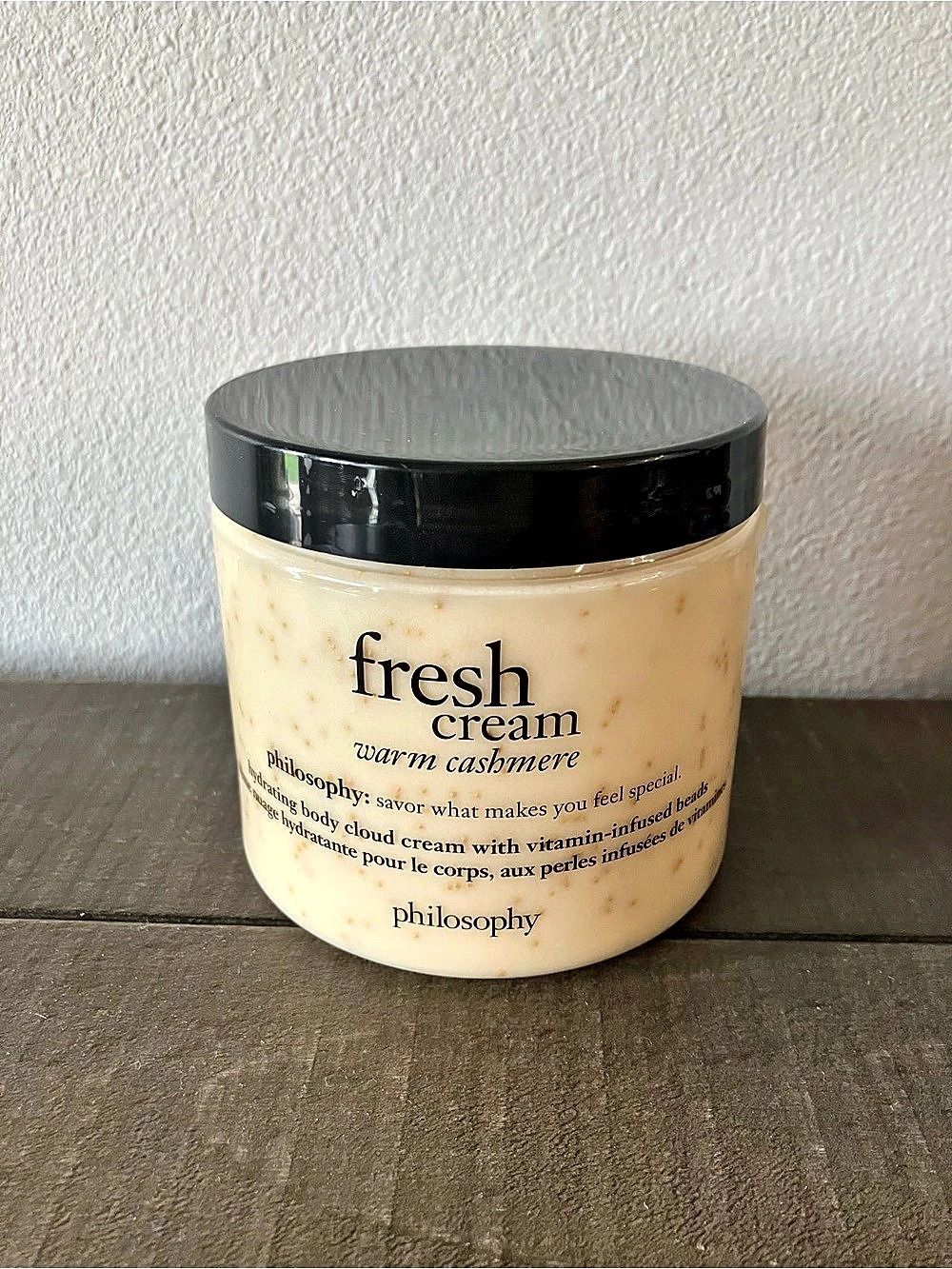 philosophy fresh cream warm cashmere hydrating body cloud cream (16 fl. oz.)